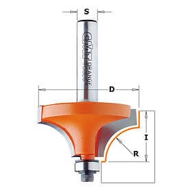 CMT Avrundningsfräs ; S=8 mm; D=15,9 mm; med kullager