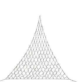 Konstsmide Gnosjö Ljusslinga Nät Triangel Dekoration nät triangel, 200cm 4039-800