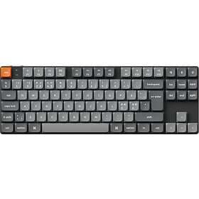 Keychron K1 MAX QMK/VIA Wireless RGB Hot Swap Low Profile Red (Nordic)