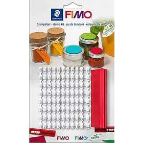 Adlibris FIMO Stämpelsats för lera 88 tecken Staedtler