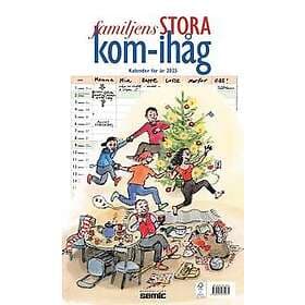 Familjens STORA kom-ihåg-kalender 2025