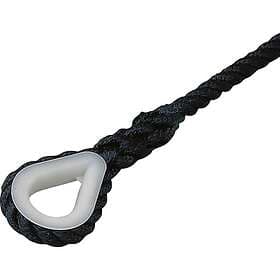 Plastimo 7047 12 M Polyester Rope Silver 8 mm