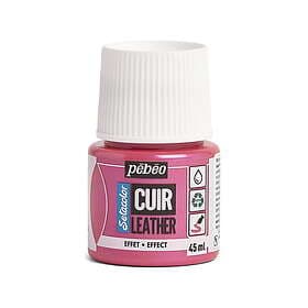 Pebeo Cuir Leather Duochrome 45ml läderfärg, färgar även PU läder – rosa & blå