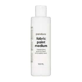 Panduro Hobby Fabric Paint Medium 100ml, skapa textilfärg av akrylfärger!