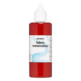 Panduro Hobby Fabric Watercolour 85ml – röd textilfärg akvarell