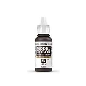 Vallejo 70.822 Model Color: Camouflage Black Brown 18ml