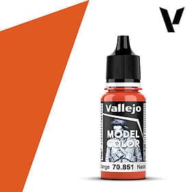 Vallejo 70.851 Model Color: Bright Orange 18ml