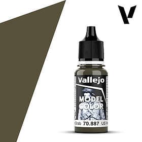 Vallejo 70.887 Model Color: US Olive Drab 18ml