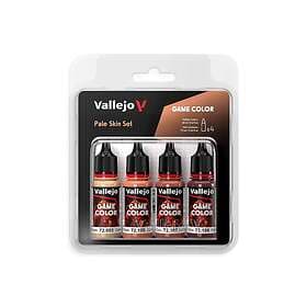 Vallejo set Game Color pale skin 4x18ml