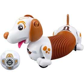 Silverlit Robo Dash D robothund med ljud och rörelser brun