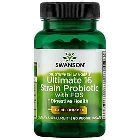 Swanson Dr. Stephen Langer's Ultimate 16 Strain Probiotic with FOS