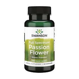 Swanson Full-Spectrum Passion Flower, 500mg 60 caps