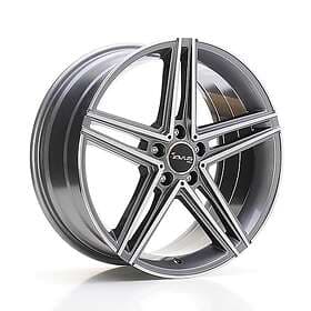 Avus AC-515 Anthracite Polished 8,5x19 5/112 ET35 CB66,5 Kulkona R14