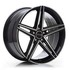 Avus AC-515 Black Polished 8x18 5/112 ET45 CB66,6 Kulkona R14