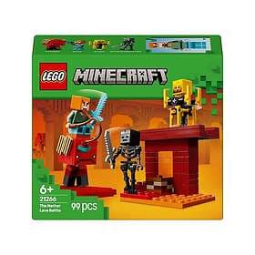 LEGO Minecraft 21266 The Nether Lava Battle