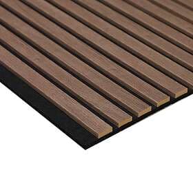 Lundbergs Akustikpanel Harmoni Svart Filt 2590x615x20 mm KASTANJ svart filt 10126