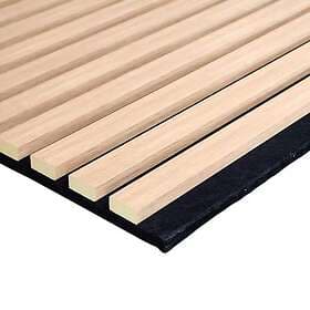 Lundbergs Akustikpanel SPA Svart Filt 2680x615x24 mm Ek svart filt 10145