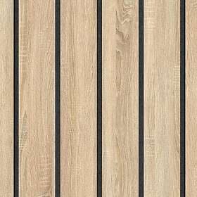 Lundbergs Akustikpanel Klassisk Plank 2780x615x20 mm AKUSTIKPANEL KLASSISK PLANK LJUS EK 2780X615X20 10291