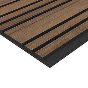 Lundbergs Akustikpanel Klassisk Barcode 2780x615x20 mm AKUSTIKPANEL KLASSISK BARCODE VALNÖT 2780X615X20 10288
