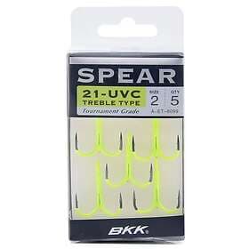 BKK SPEAR-21 SS UVC (Chartreuse) Treble Hook 12