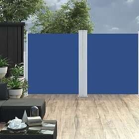 vidaXL Infällbar sidomarkis 170x600 cm blå