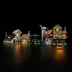 Lightailing Light Kit Belysning till LEGO Icons Medeltida torg 10332 LGK637