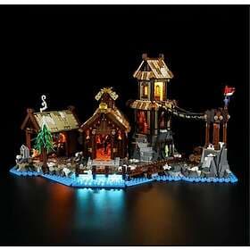 Lightailing Light Kit Belysning till LEGO Ideas Vikingaby 21343 LGK616