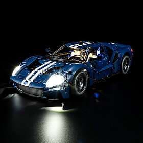 Lightailing Light Kit Belysning till LEGO Technic 2022 Ford GT 42154 LGK568