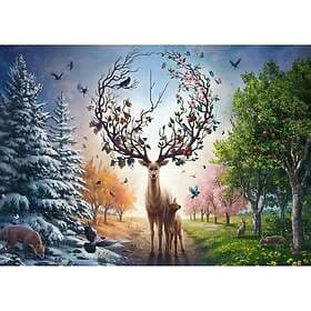 Ravensburger Puzzle The magical deer and the four seasons 1000p