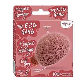 The Eco Gang Konjaksvamp Red Clay