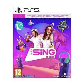 Let's Sing 2025 + 2 Microphones (PS5)