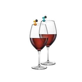 Winkee Microphone Glass Marker Set of 6