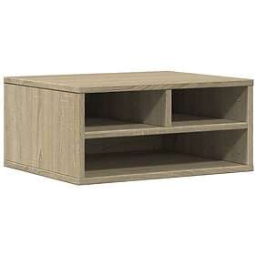 vidaXL Skrivarställ sonoma-ek 49x40x22,5 cm konstruerat trä