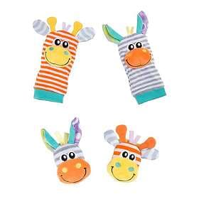 Playgro Jungle Wrist Rattle and Foot Finder 0m+