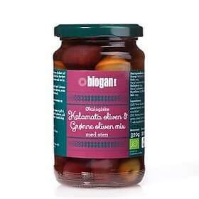 Biogan Olivmix Kalamata & gröna eko 320g