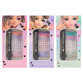 Topmodel Tatueringspenna – penna & glitterstenar ansiktspärlor. per styck, säljs assorterat online