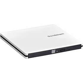 Sandstrøm Ultra Slim External CD/DVD Drive