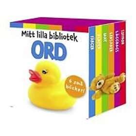 Mitt lilla bibliotek: ord 6 små böcker