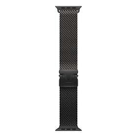 Apple Watch Armband 49mm Svart Titan Milaneseloop Small