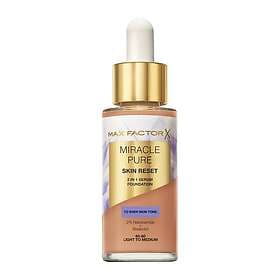 Max Factor Miracle Pure 2In1 Skin Reset Serum Foundation 30ml