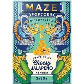 Maze Popcorn Cheesy Jalapeno 3x80g