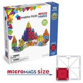 Magna-Tiles MicroMags 70 Delar