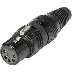 Hicon HI-X5CF-M HI-X5CF-M XLR-kontakter Hona rak Antal