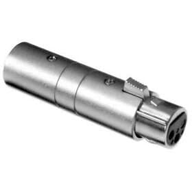 Amphenol XLR-adapter XLR-honkontakt XLR-hankontakt Antal