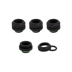 Corsair Hydro X Series XF Hardline 12mm OD Fitting Kølevæske system tilpasning 4-pack Sort