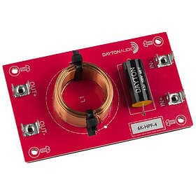 Dayton Audio 6k-HPF-4, 6000Hz högpassfilter 12dB/okt 4ohm