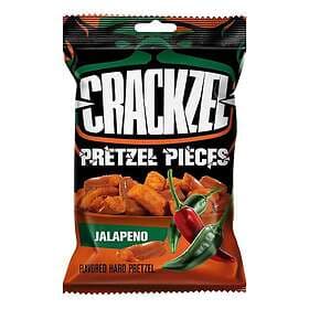 Crackzel Pretzel Pieces Jalapeno 85 gram
