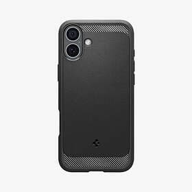 Spigen Rugged Armor MagSafe matte black iPhone 16 Plus