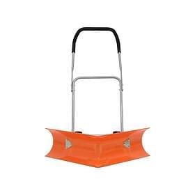 vidaXL Snöplog med förlängningsbart handtag