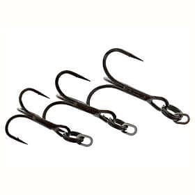 Westin Fishing Rigged Seatrout Treble Hooks Black #6 (5-pack)